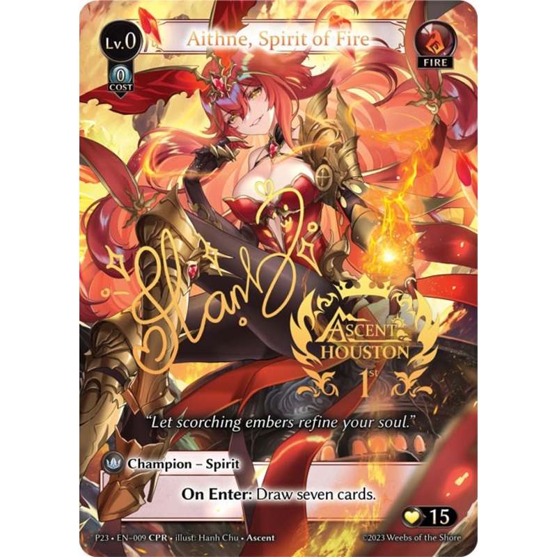 Aithne, Spirit of Fire (CPR) (009) [Promotional Cards]