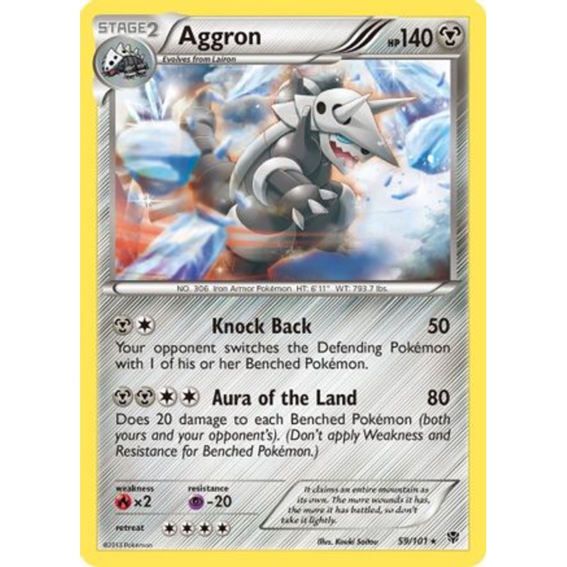 Aggron (59/101) [Black & White: Plasma Blast]