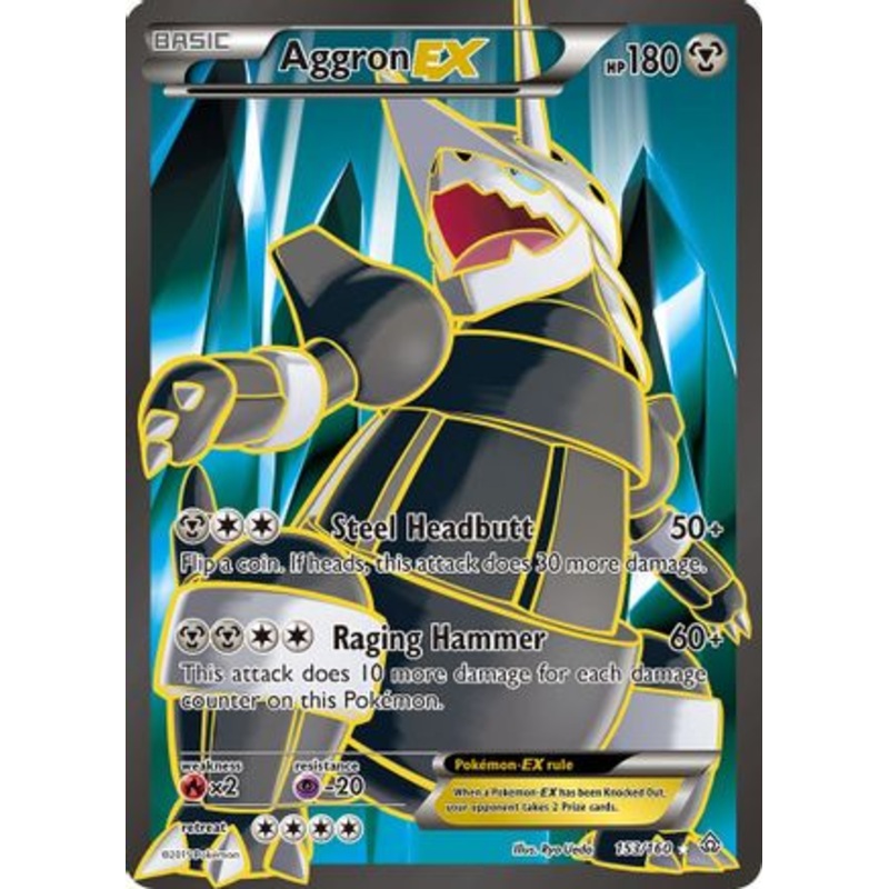 Aggron EX (153/160) [XY: Primal Clash]