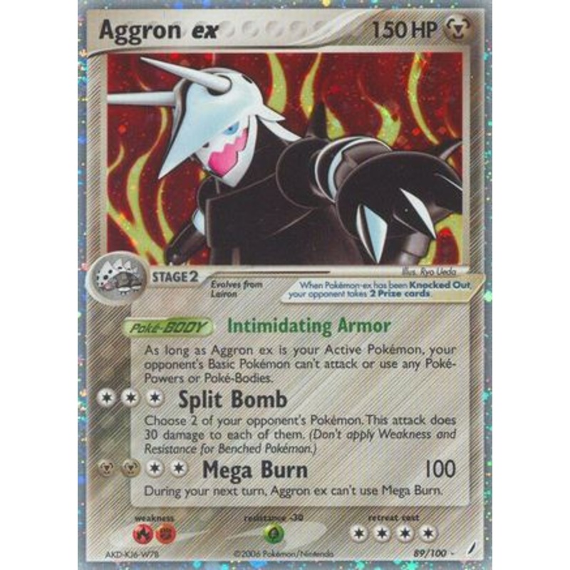 Aggron ex (89/100) [EX: Crystal Guardians]
