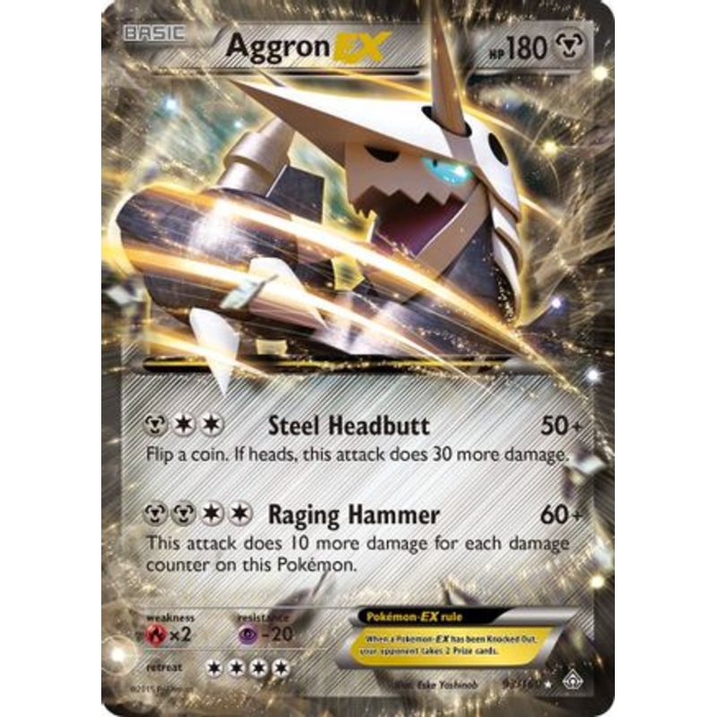Aggron EX (93/160) [XY: Primal Clash]