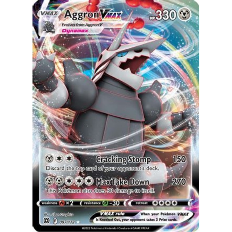 Aggron VMAX (097/172) [Sword & Shield: Brilliant Stars]