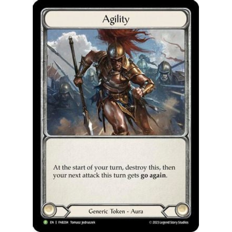 Agility – FAB204 (FAB204) Cold Foil – Flesh and Blood: Promo Cards