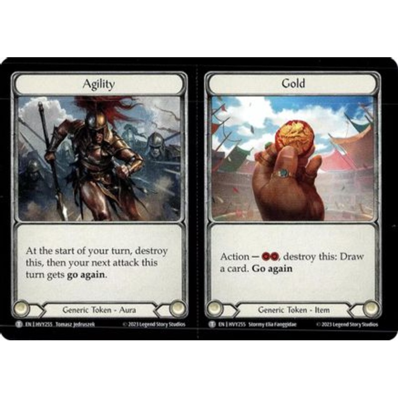 Agility // Gold // Might // Vigor (HVY255) – Heavy Hitters