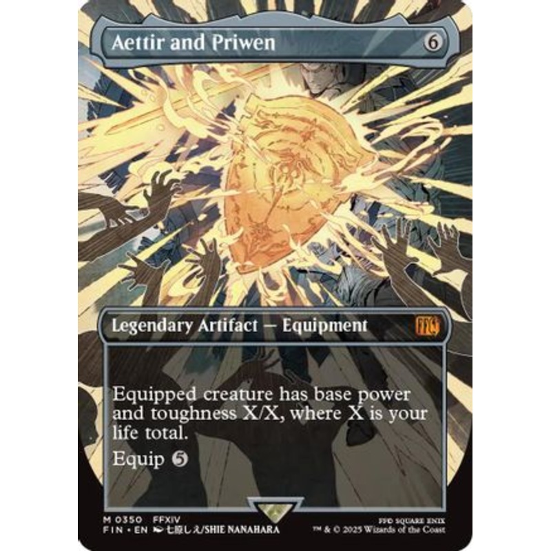 Aettir and Priwen (Borderless) (350) Foil – FINAL FANTASY