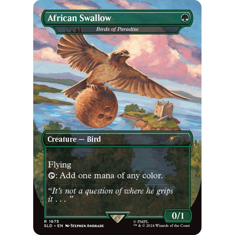 African Swallow – Birds of Paradise [Secret Lair Drop Series] Foil