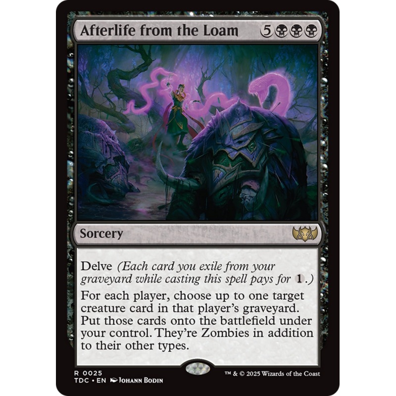 Afterlife from the Loam (025) – Commander: Tarkir: Dragonstorm