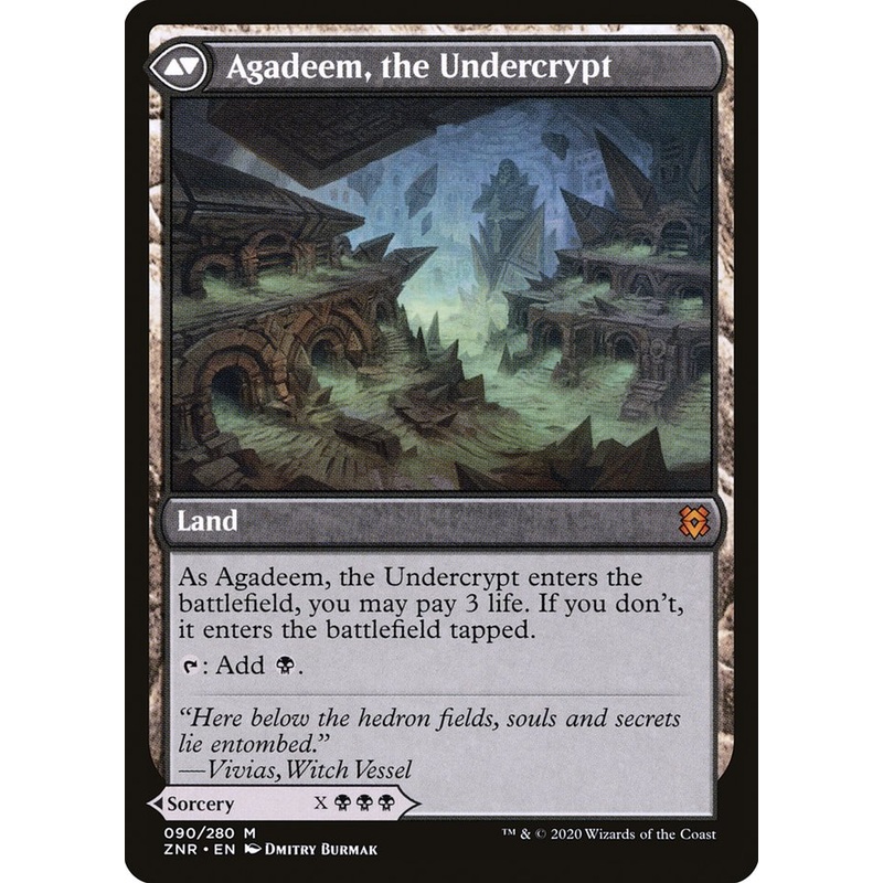 Agadeem’s Awakening // Agadeem, the Undercrypt [Zendikar Rising]