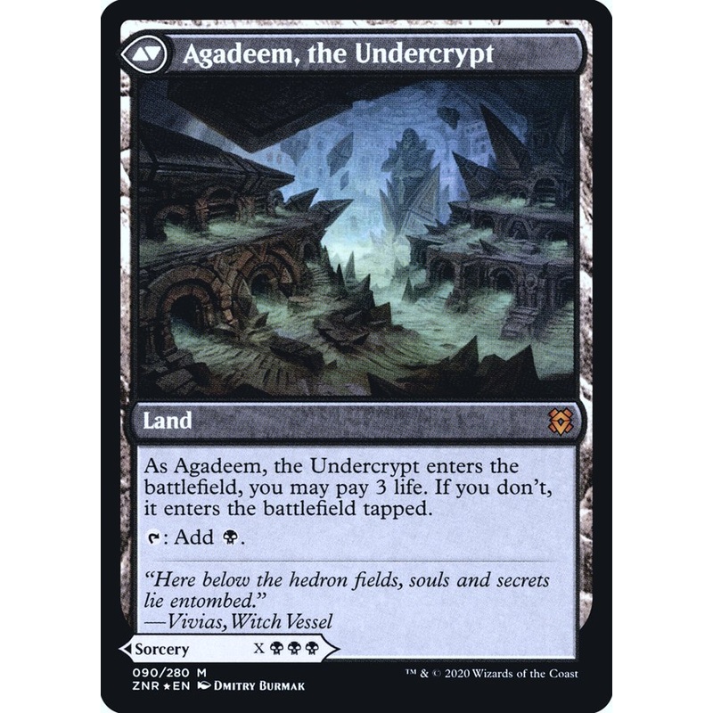 Agadeem’s Awakening // Agadeem, the Undercrypt [Zendikar Rising Prerelease Promos]