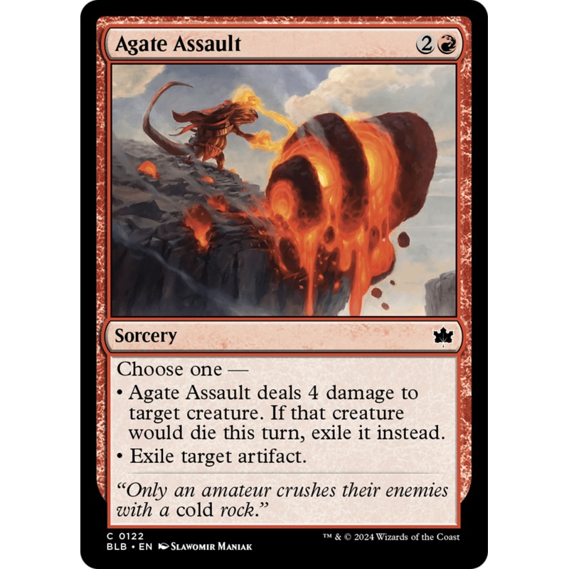 Agate Assault [Bloomburrow] Foil