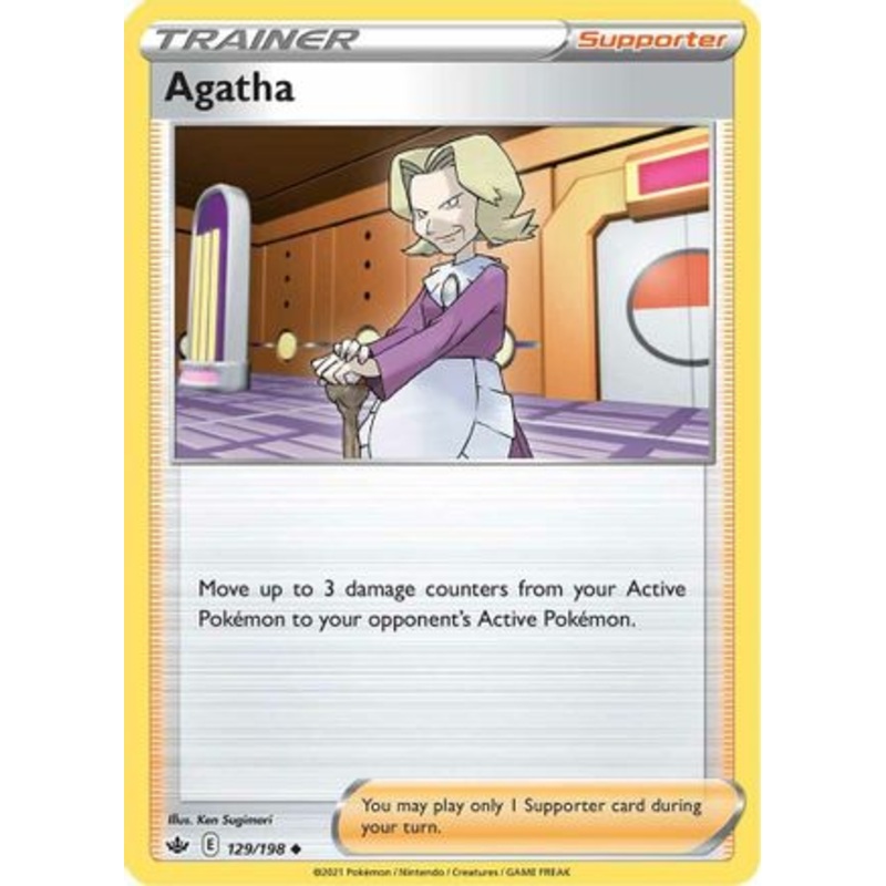 Agatha (129/198) [Sword & Shield: Chilling Reign]