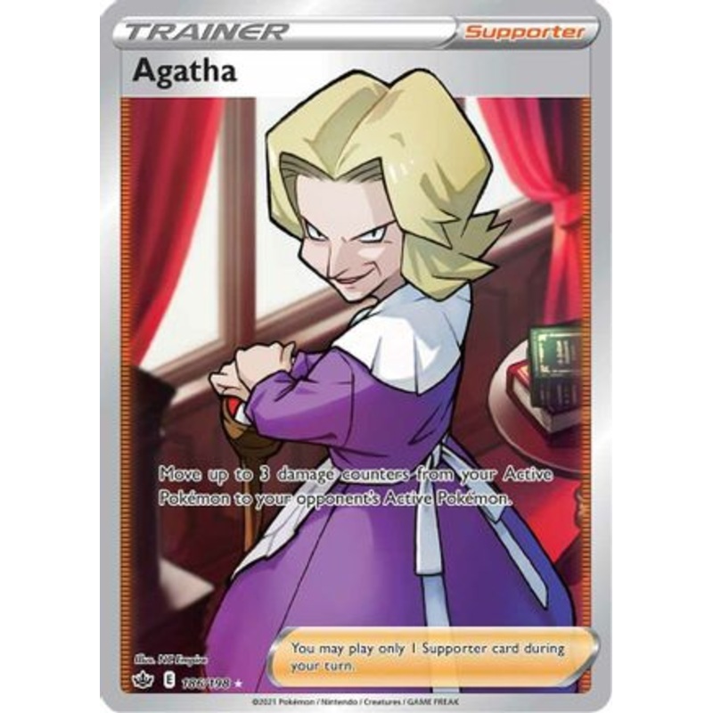 Agatha (186/198) [Sword & Shield: Chilling Reign]