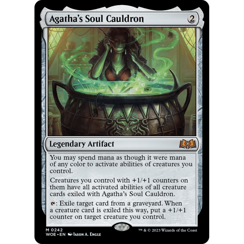 Agatha’s Soul Cauldron [Wilds of Eldraine]