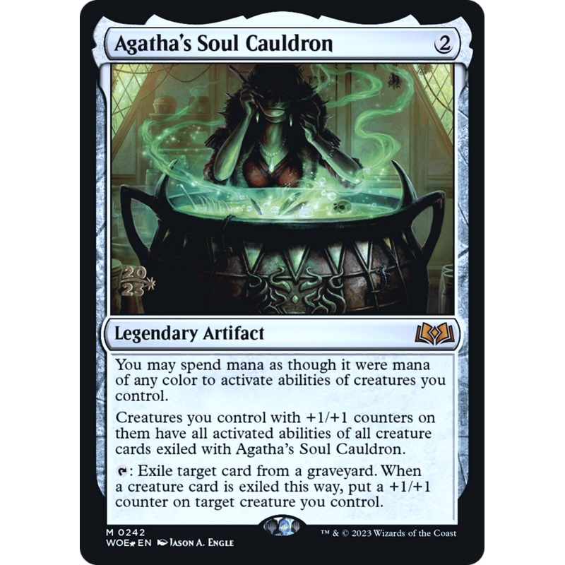 Agatha’s Soul Cauldron [Wilds of Eldraine Prerelease Promos]