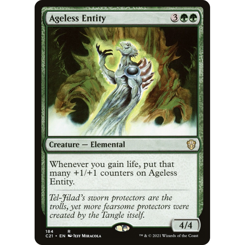 Ageless Entity [Commander 2021]