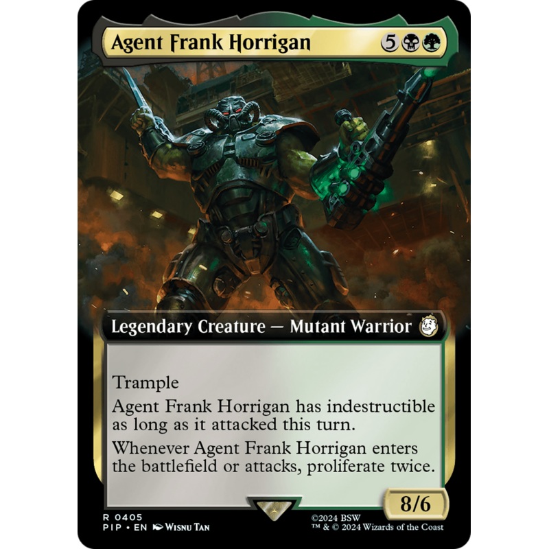 Agent Frank Horrigan: (Extended Art) (405)