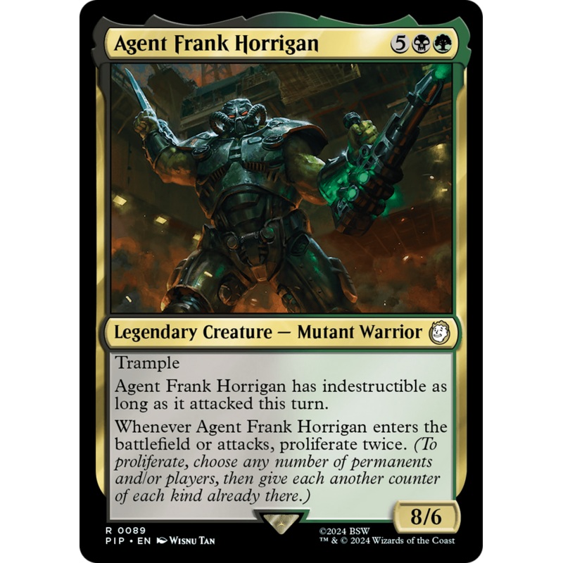 Agent Frank Horrigan [Fallout] Foil