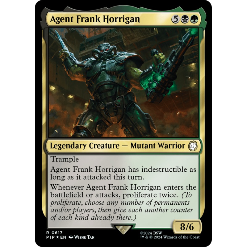 Agent Frank Horrigan Foil (617)