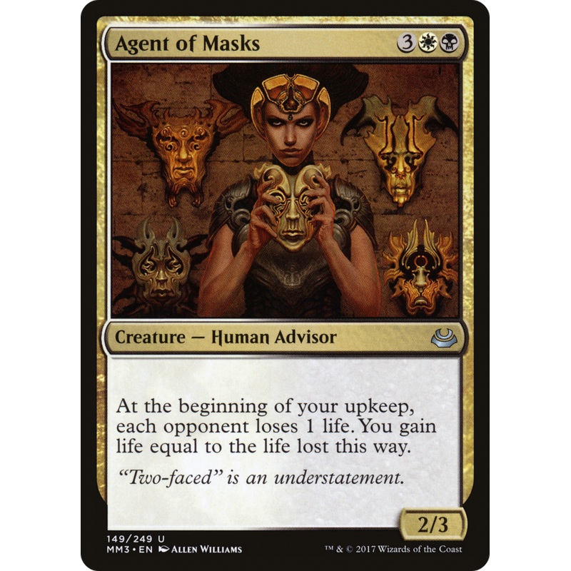 Agent of Masks [Modern Masters 2017] Foil