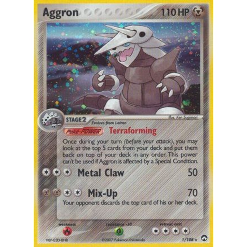 Aggron (1/108) [EX: Power Keepers]