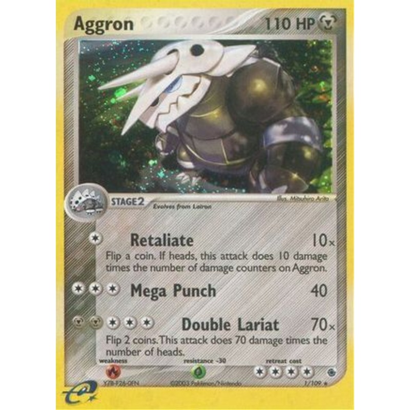 Aggron (1/109) [EX: Ruby & Sapphire]