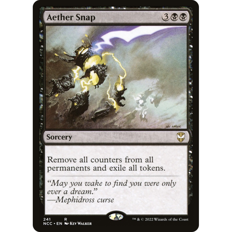 Aether Snap [Streets of New Capenna Commander]