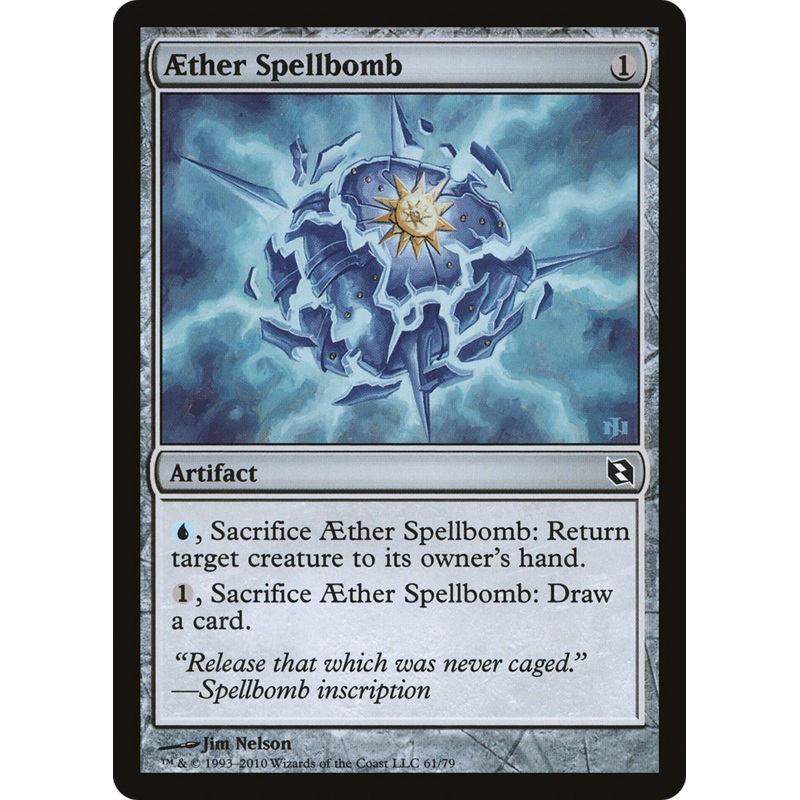 Aether Spellbomb [Duel Decks: Elspeth vs. Tezzeret]