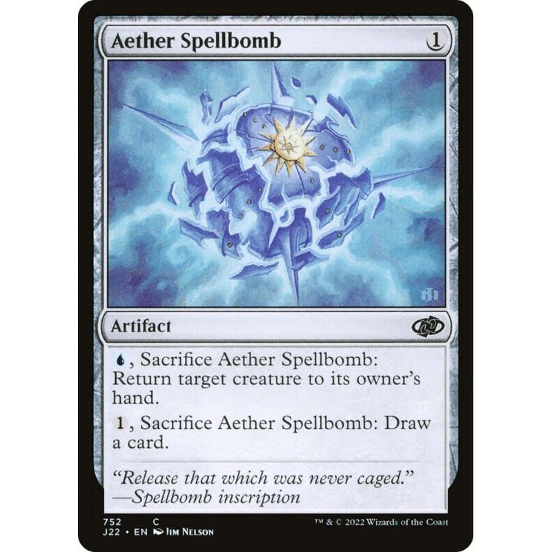 Aether Spellbomb [Jumpstart 2022]