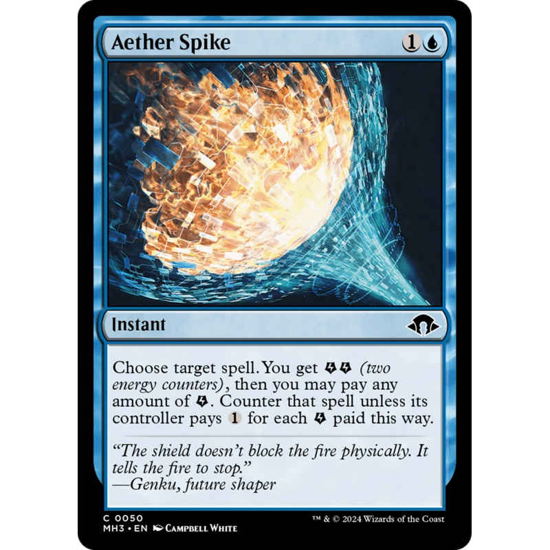 Aether Spike [Modern Horizons 3] Foil