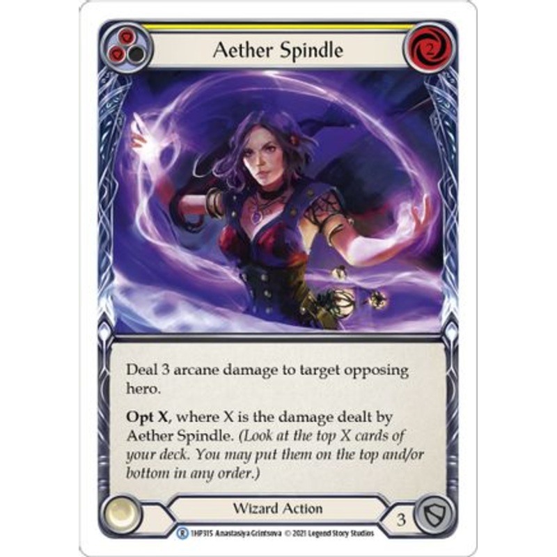 Aether Spindle (Yellow) (1HP315) – History Pack Vol.1