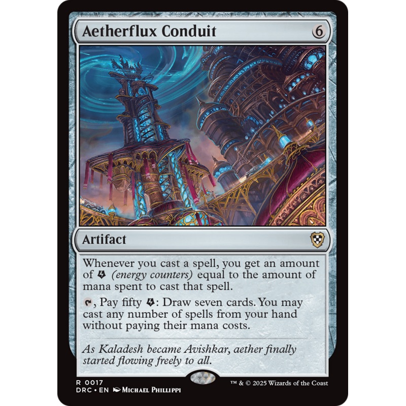 Aetherflux Conduit (017) – Commander: Aetherdrift