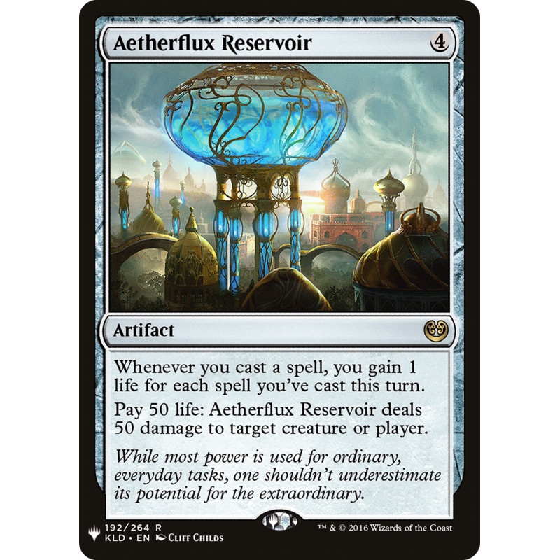 Aetherflux Reservoir [Mystery Booster]