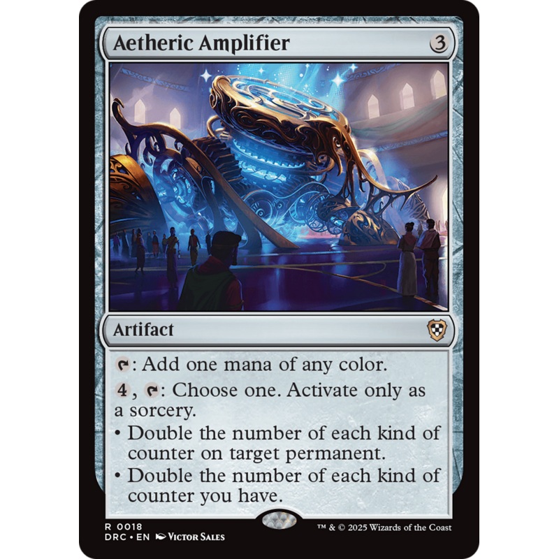 Aetheric Amplifier (018) – Commander: Aetherdrift