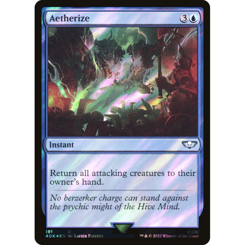 Aetherize (Surge Foil) [Warhammer 40,000]