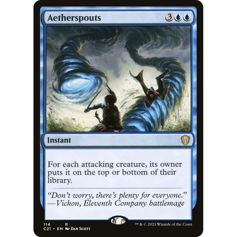 Aetherspouts [Commander 2021]
