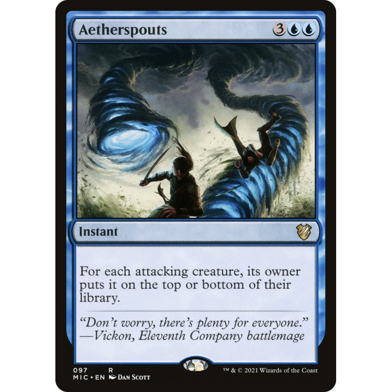 Aetherspouts [Innistrad: Midnight Hunt Commander]
