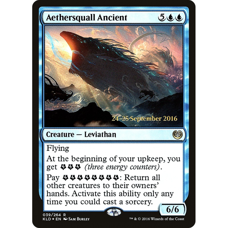 Aethersquall Ancient [Kaladesh Prerelease Promos]