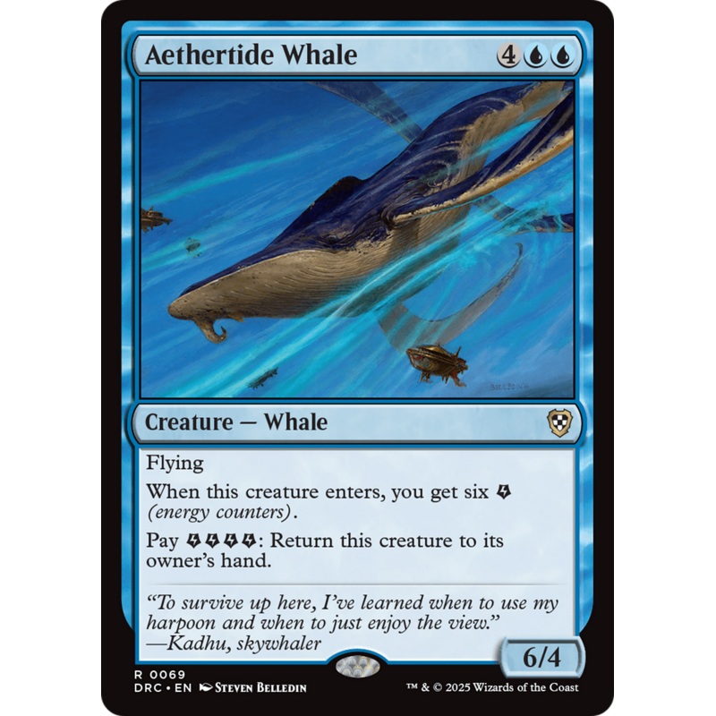 Aethertide Whale (069) – Commander: Aetherdrift