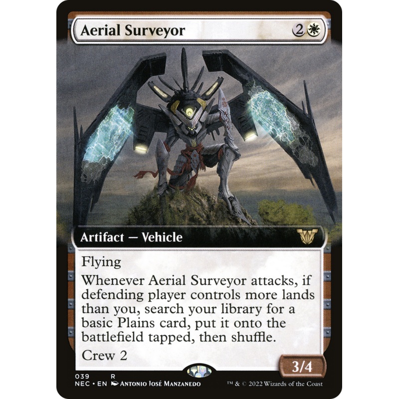 Aerial Surveyor (Extended Art) [Kamigawa: Neon Dynasty Commander]