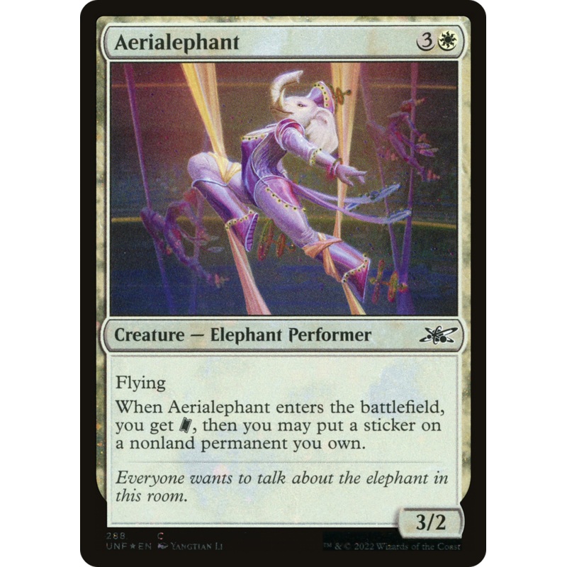 Aerialephant (Galaxy Foil) [Unfinity]