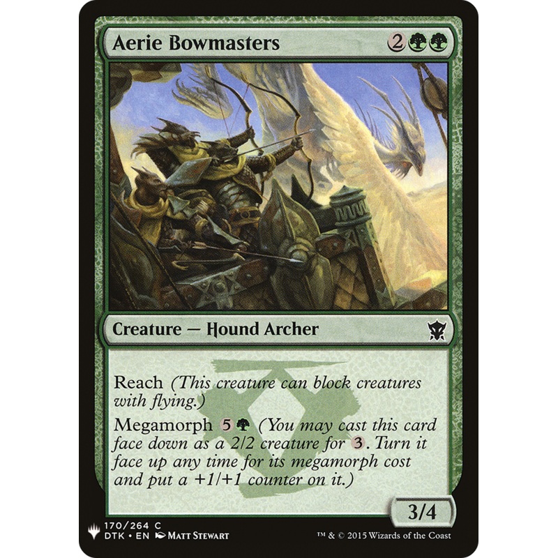 Aerie Bowmasters [Mystery Booster]