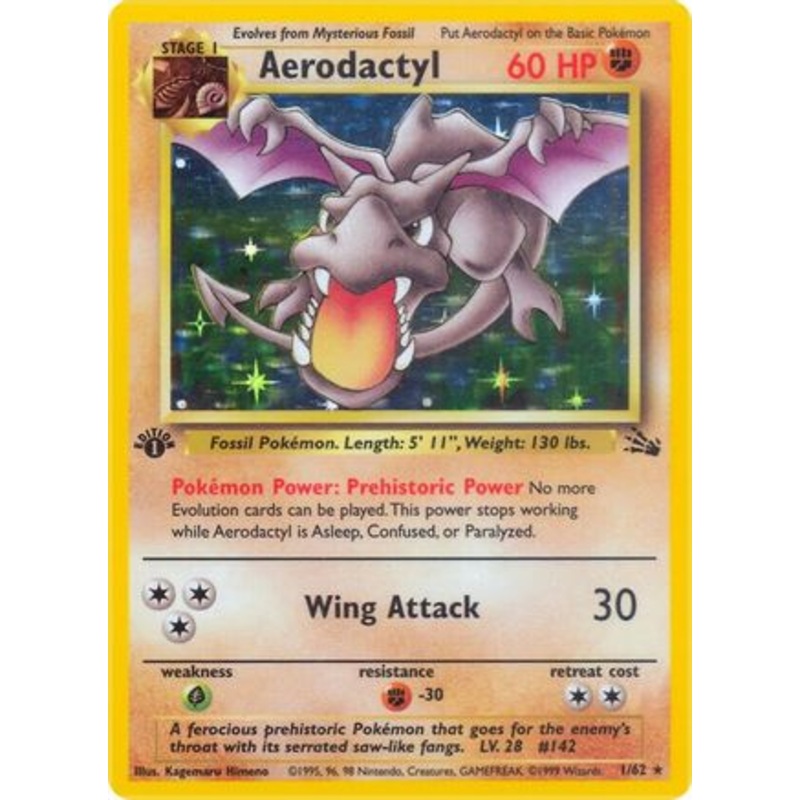 Aerodactyl (1/62) [Fossil 1st Edition]