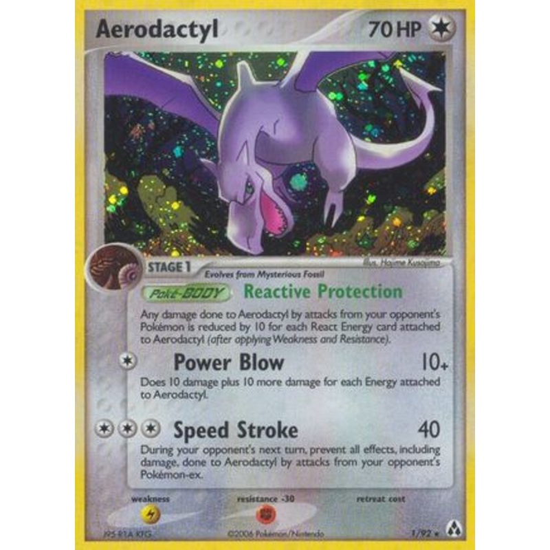 Aerodactyl (1/92) (Stamped) [EX: Legend Maker]