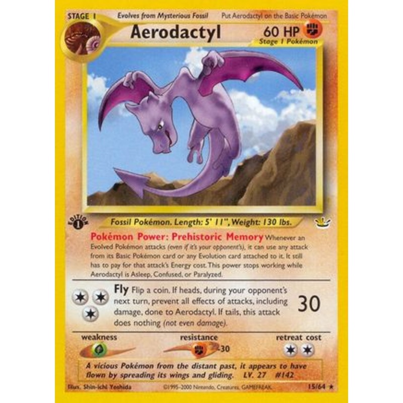 Aerodactyl (15/64) [Neo Revelation 1st Edition]