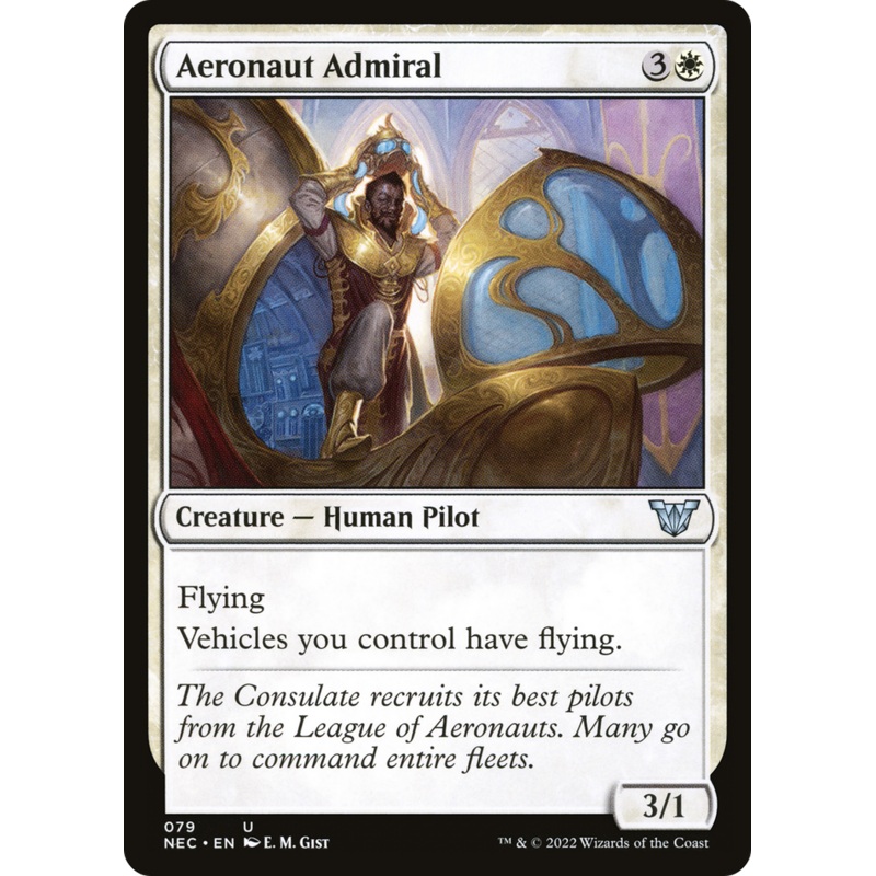 Aeronaut Admiral [Kamigawa: Neon Dynasty Commander]