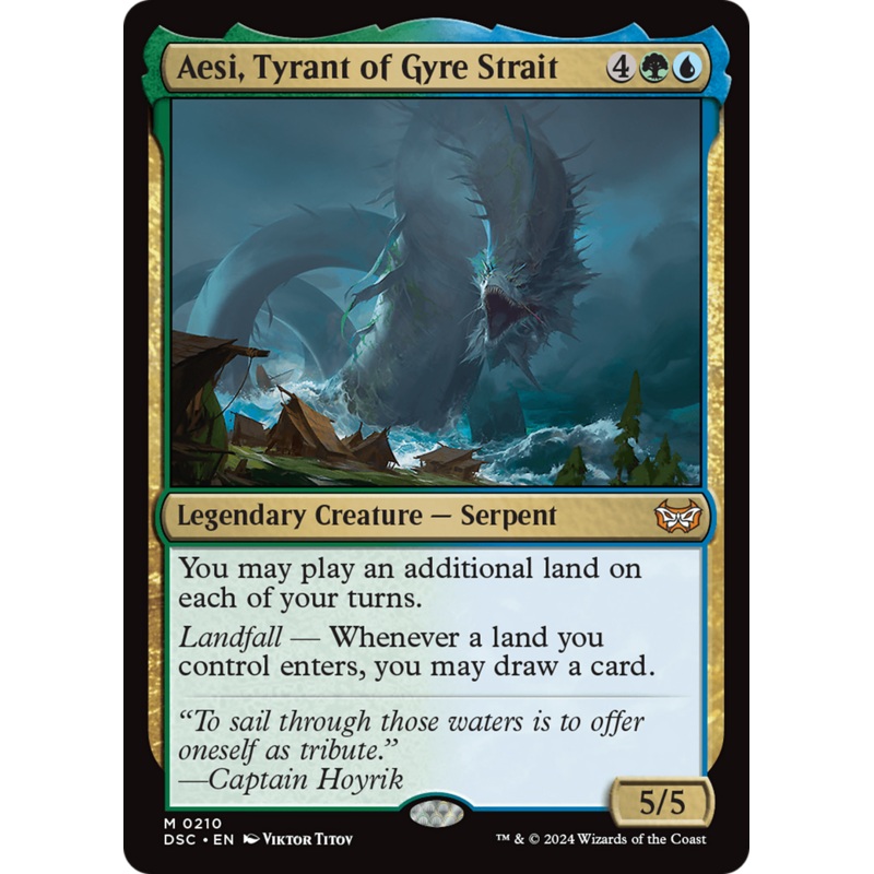 Aesi, Tyrant of Gyre Strait (210)