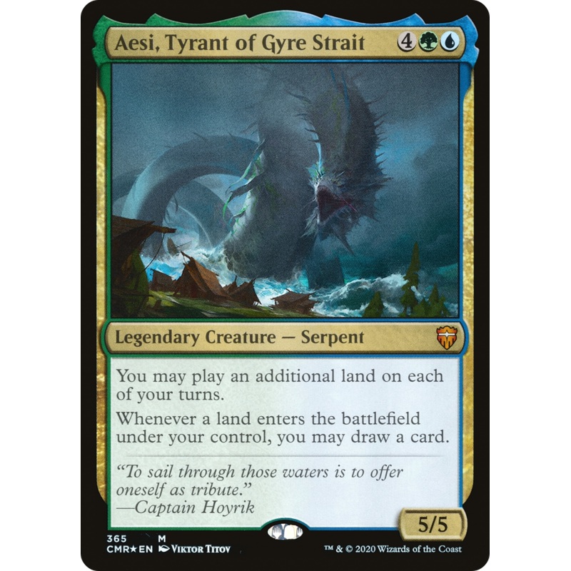 Aesi, Tyrant of Gyre Strait [Commander Legends]
