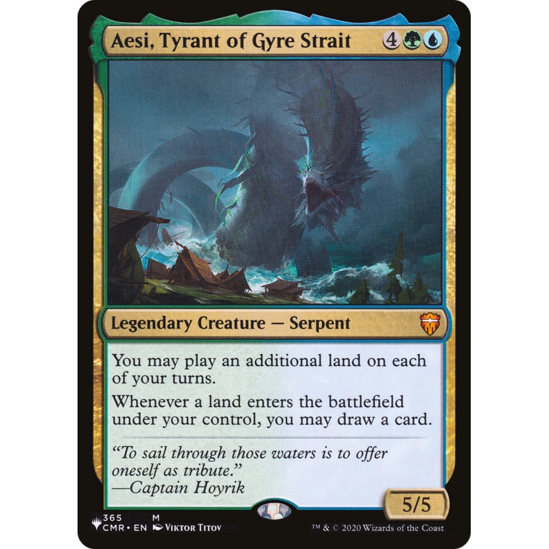 Aesi, Tyrant of Gyre Strait [The List]
