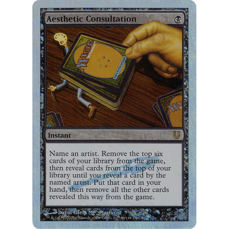 Aesthetic Consultation (Alternate Foil) [Unhinged]