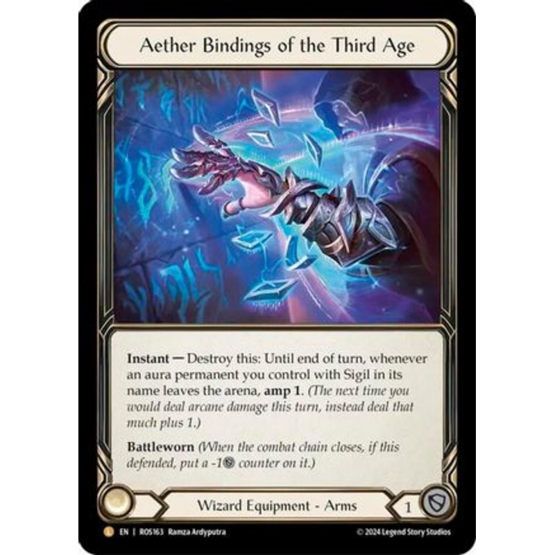 Aether Bindings of the Third Age (ROS163) Cold Foil – Rosetta